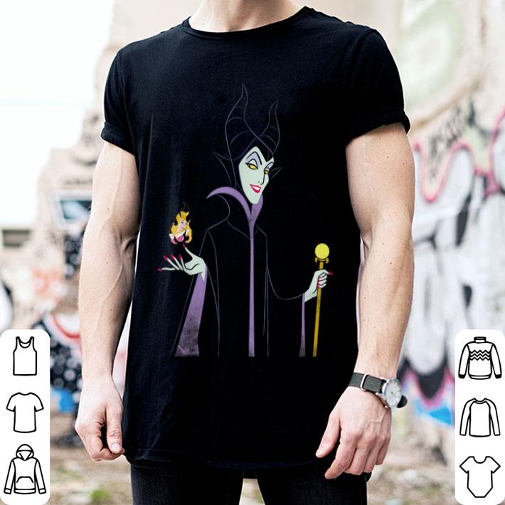 Sleeping Beauty Maleficent Outline Flame Shirt