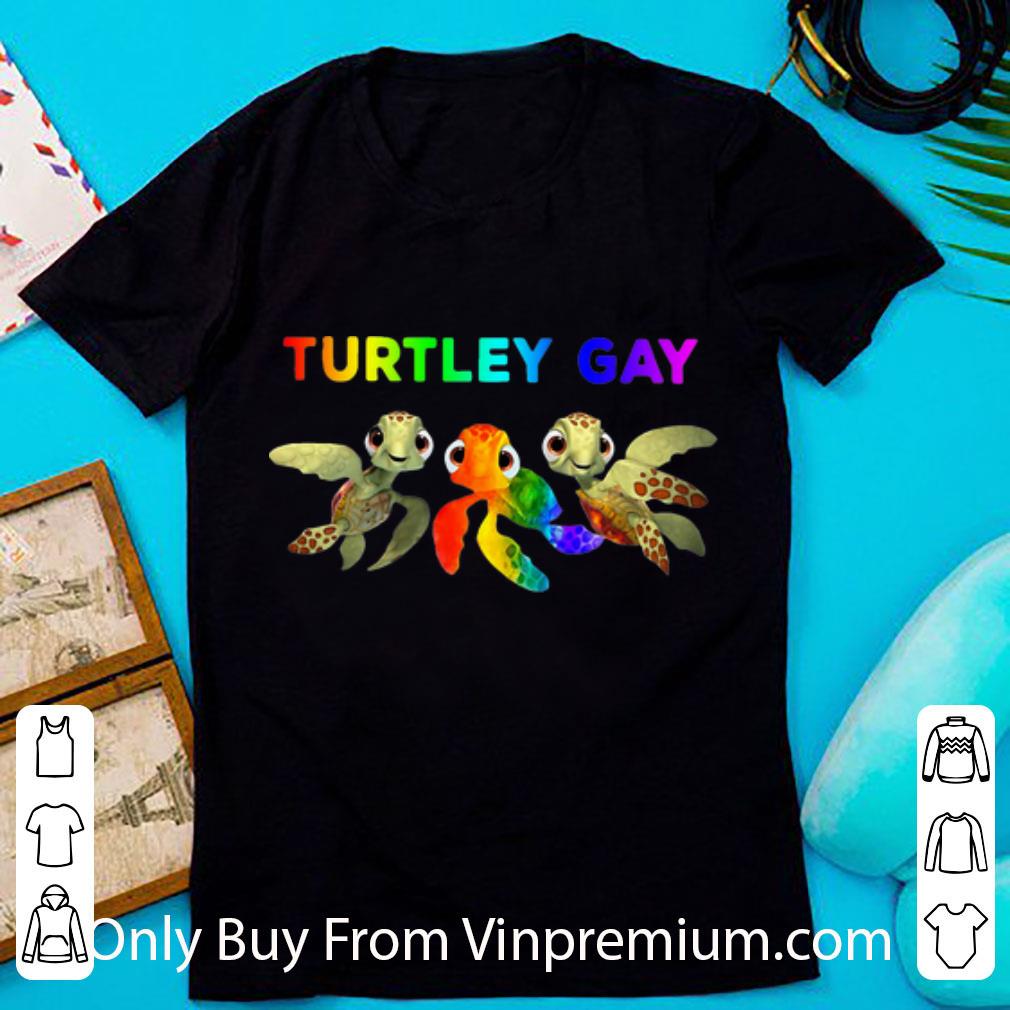 Awesome LGBT Turtley Gay LGBT Month shirt