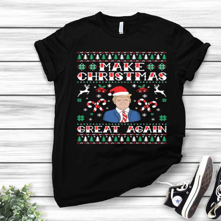Donald Trump Holiday Season Make Christmas Great Again Shirt