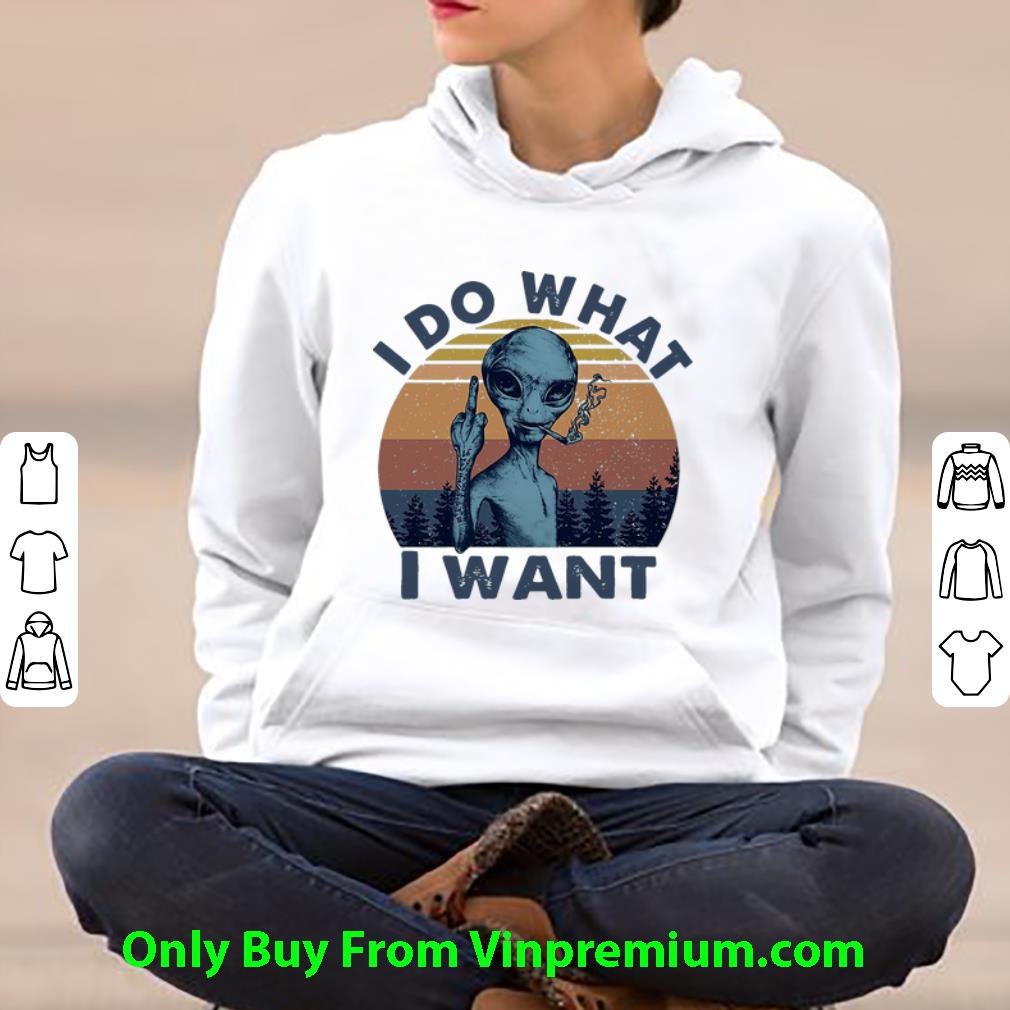 767c6577 awesome vintage alien i do what i want shirt 4 - Awesome Vintage Alien I Do What I Want shirt