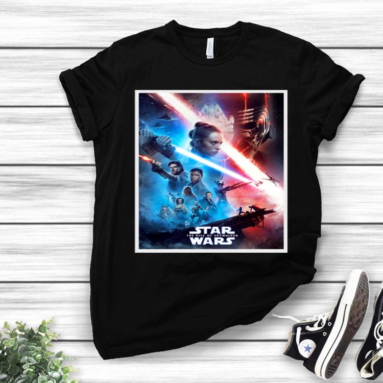 Star Wars The Rise of Skywalker Characters Movie Poster Shirt