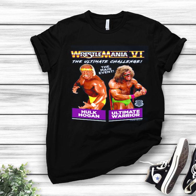 Wrestlemania Vi The Ultimate Challenge The Main Event Shirt