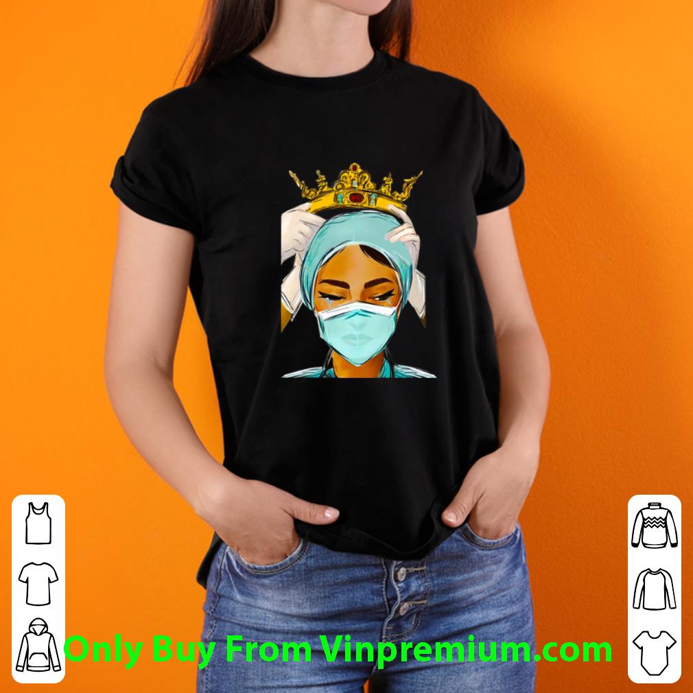 Great Nurse Wearing The Crown Queen shirt Great Nurse Wearing The Crown Queen shirt