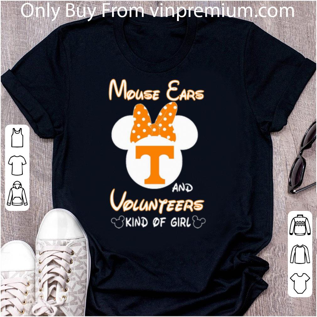 Awesome Mickey Mouse Cars And Volunteers Kind Of Girl Tennessee Volunteers shirt