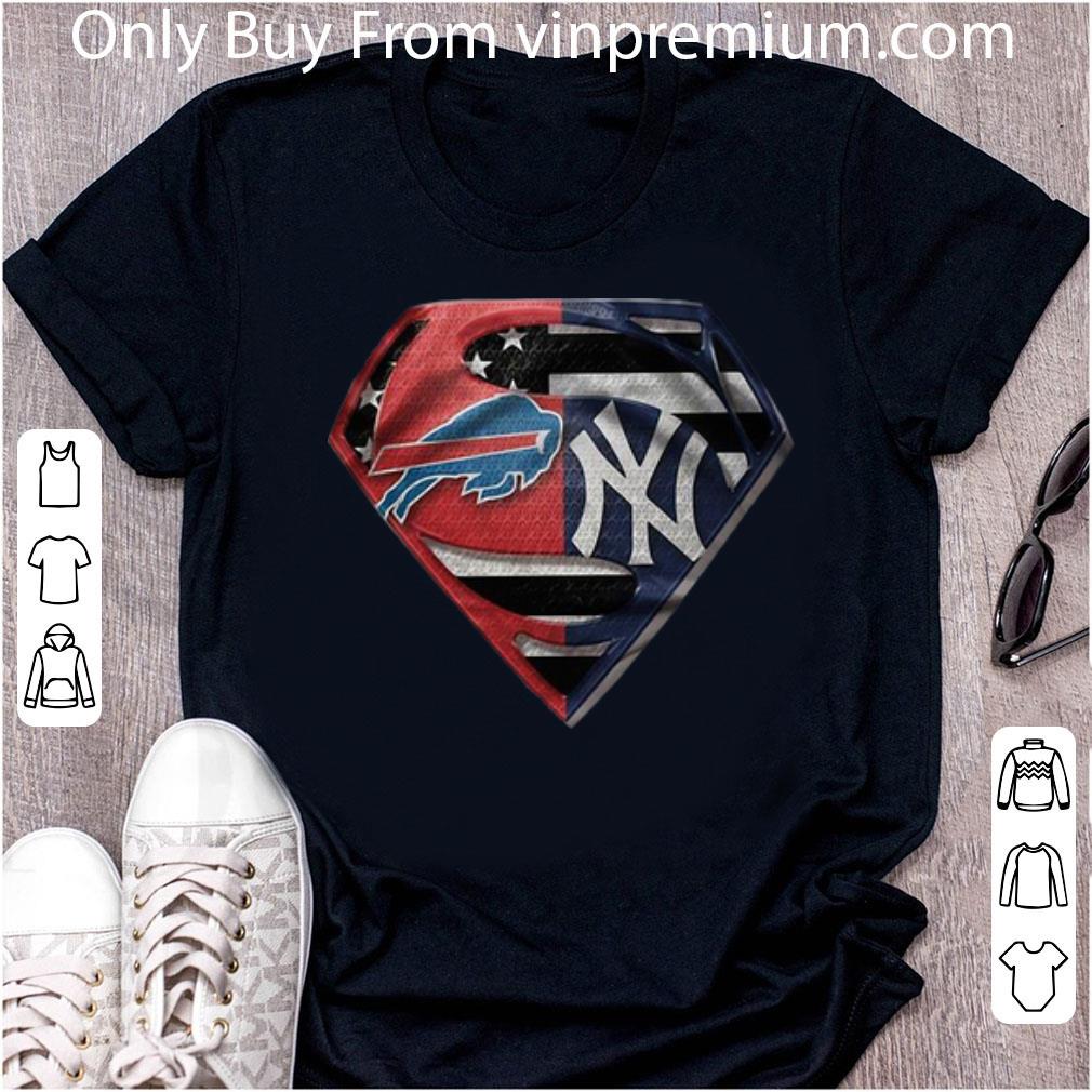 Hot Superman Buffalo Bills And New York Yankees shirt