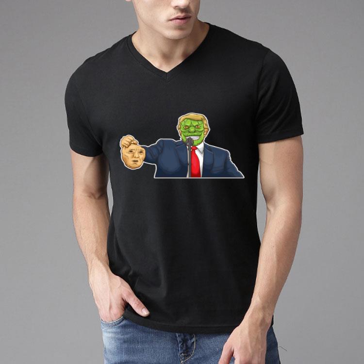 Conspiracy Theory Reptilian Donald Trump Shirt