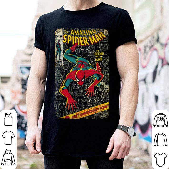Spider Man Comic Book Anniversary Graphic Shirt