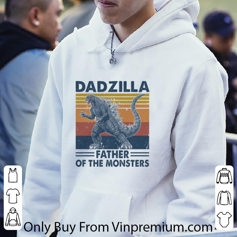 c193e665 pretty vintage dadzilla father of the monsters father s day shirt 4 - Pretty Vintage Dadzilla Father Of The Monsters Father's Day shirt
