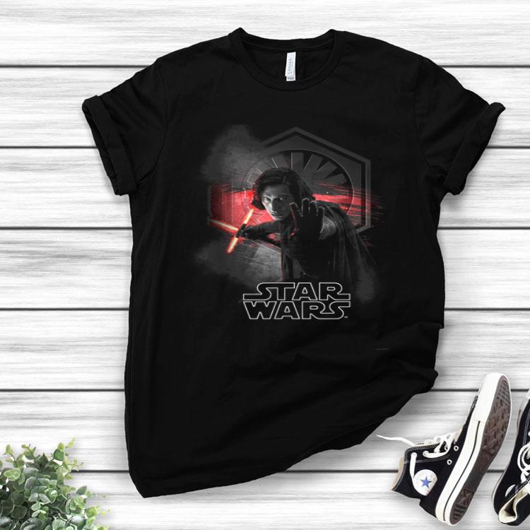 Star Wars Last Jedi Kylo Ren Won't Back Down Graphic Shirt