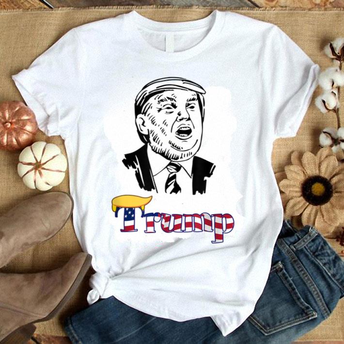Donald Trump Political Reelection 2020 USA Hair Dew Shirt