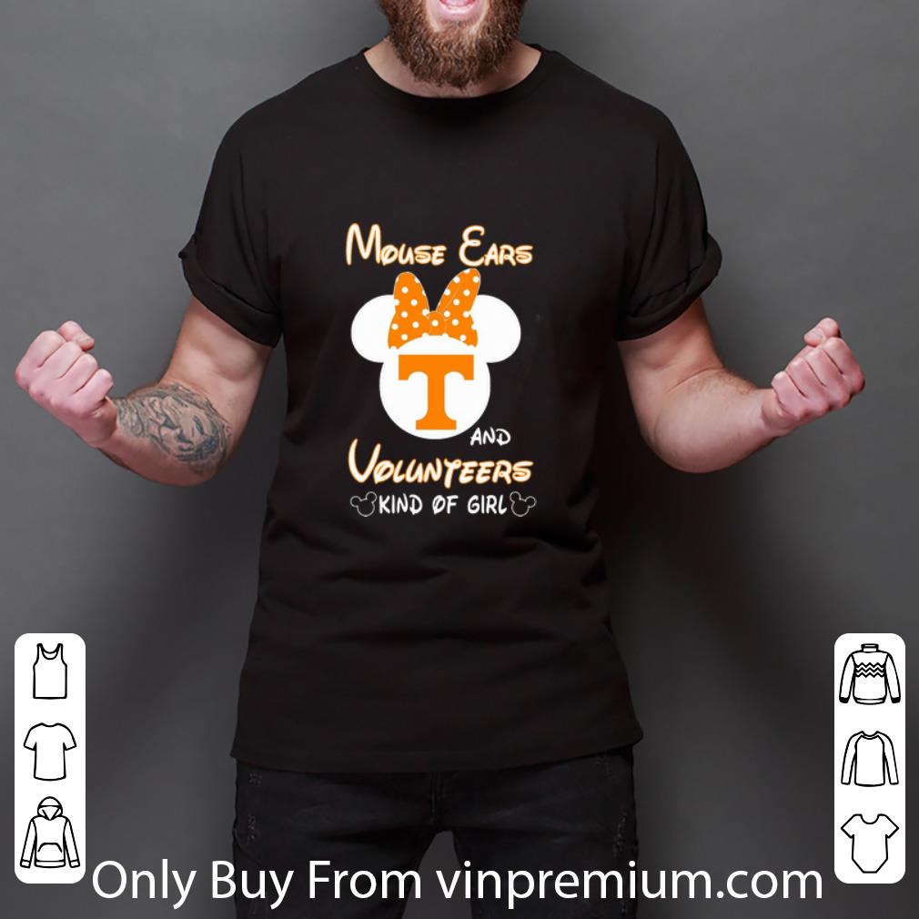 Awesome Mickey Mouse Cars And Volunteers Kind Of Girl Tennessee Volunteers shirt