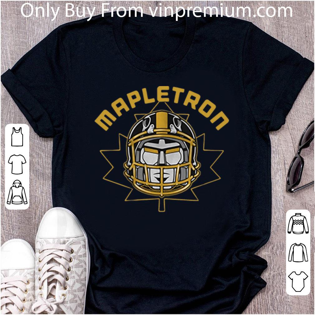 Awesome Mapletron Pittsburgh Football Maple Leaf shirt