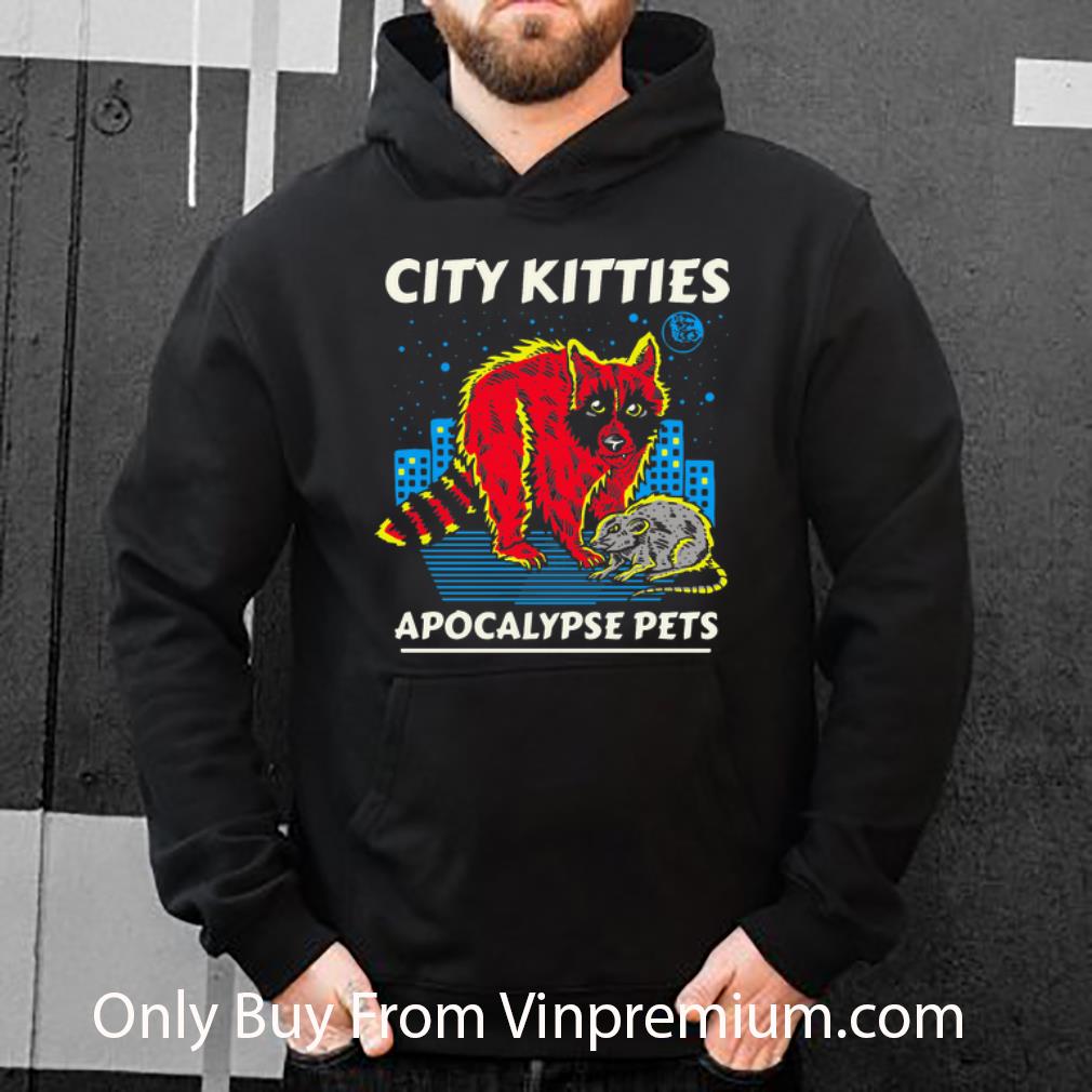 ec56e9e2 original racoon city kitties apocalypse pets shirt 4 - Original Racoon City Kitties Apocalypse Pets shirt