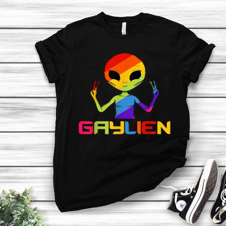 Gaylien LGBT Gay Alien Pride Gay Pride Gay Lesbian Shirt