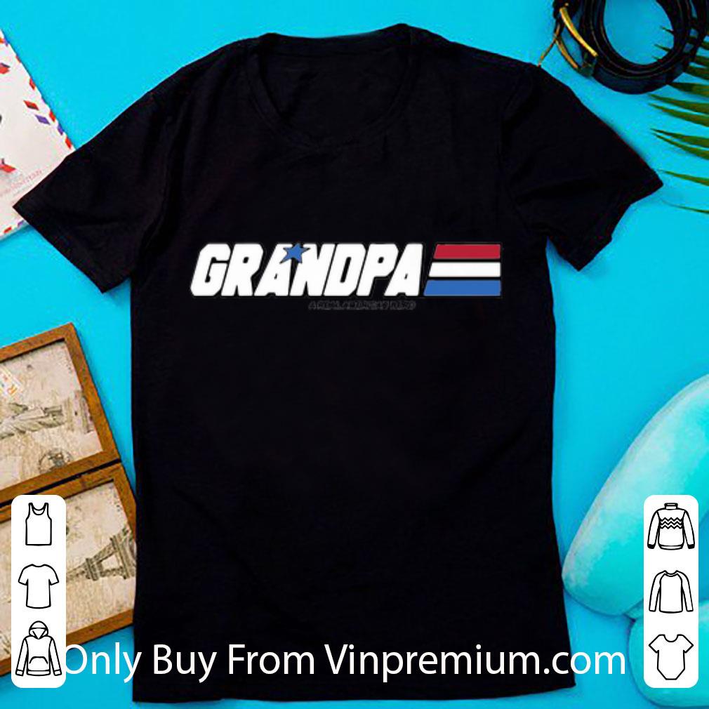 Premium Grandpa A Real American Hero Father's Day shirt