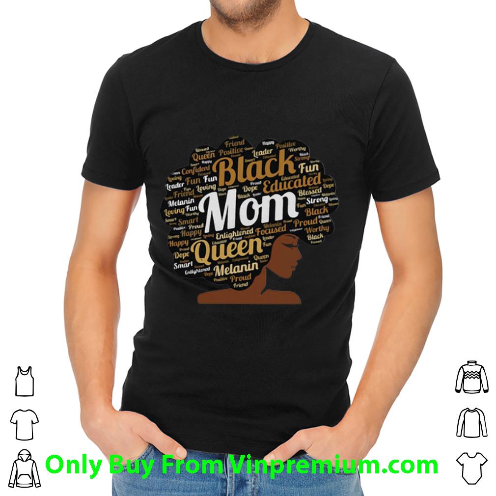 Hot Melanin Queen Black Mom shirt