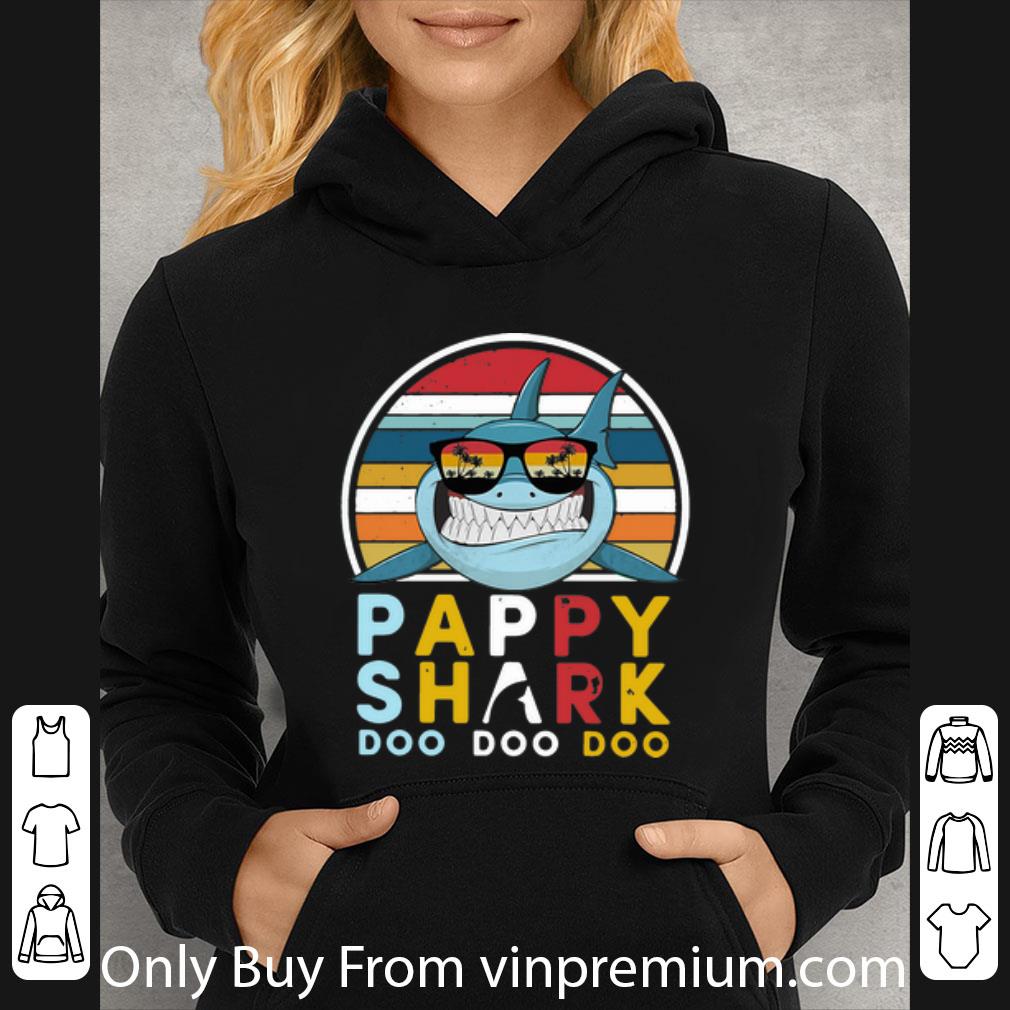 91be9419 official vintage pappy shark doo doo doo father s day shirt 4 - Official Vintage Pappy Shark Doo Doo Doo Father's Day shirt