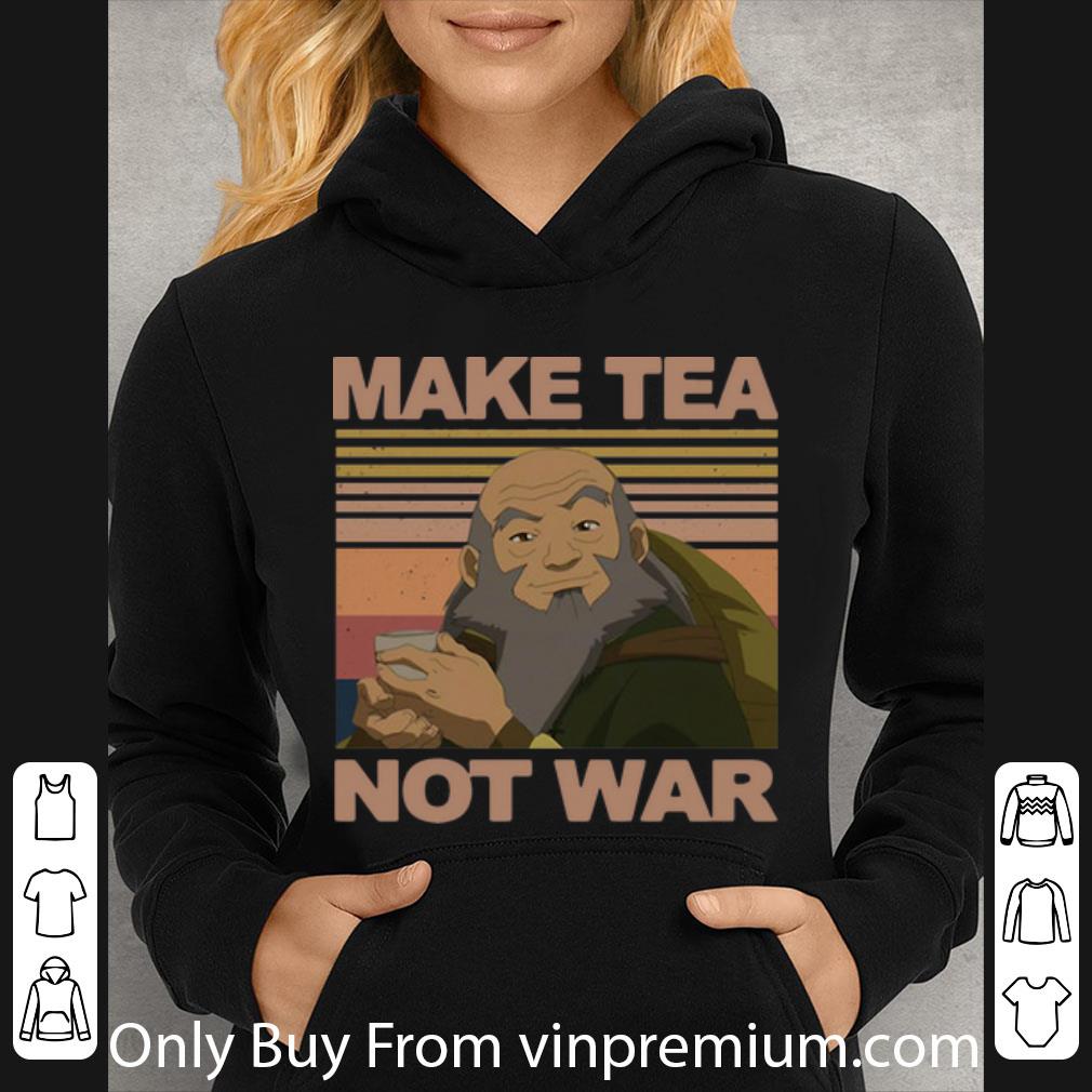 9c1100bb hot vintage make tea not war shirt 4 - Hot Vintage Make Tea Not War shirt