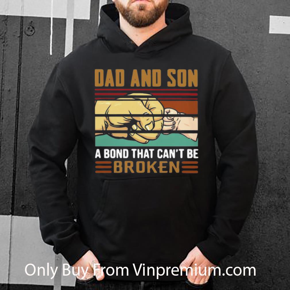 e897a443 pretty vintage dad and son a bond that can t be broken shirt 4 - Pretty Vintage Dad And Son A Bond That Can't Be Broken shirt