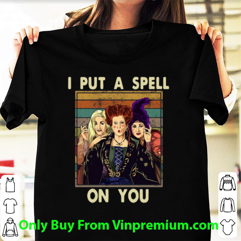 Pretty Hocus Pocus I Put A Spell On You Vintage shirt