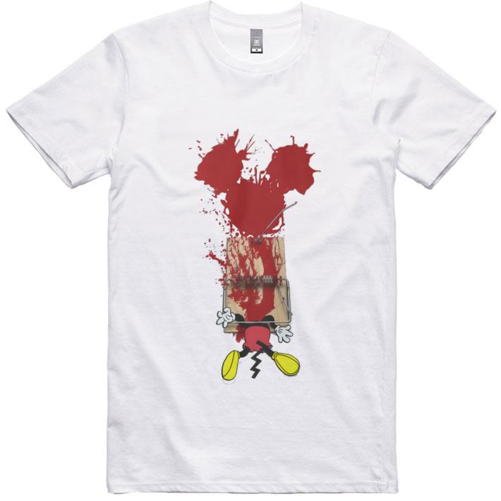 Nice Mickey Mouse Trap Blood Halloween shirt