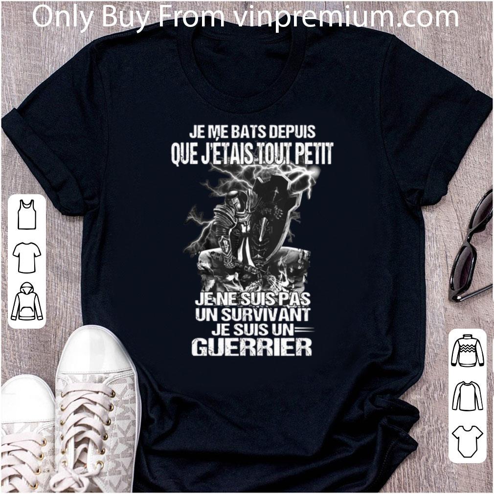 Original Je Me Bats Depuis Que J'etais Tout Petit Je Ne Suis Pas Un shirt
