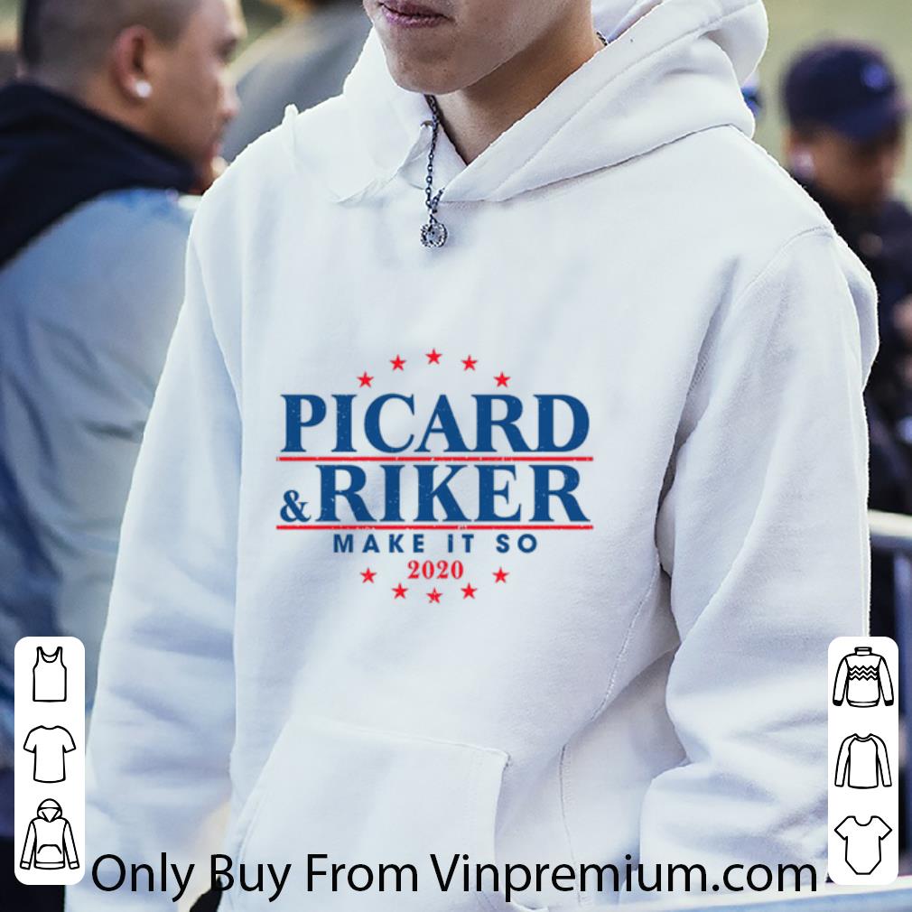 3b5a1742 awesome picard riker make it so 2020 shirt 4 - Awesome Picard & Riker Make It So 2020 shirt