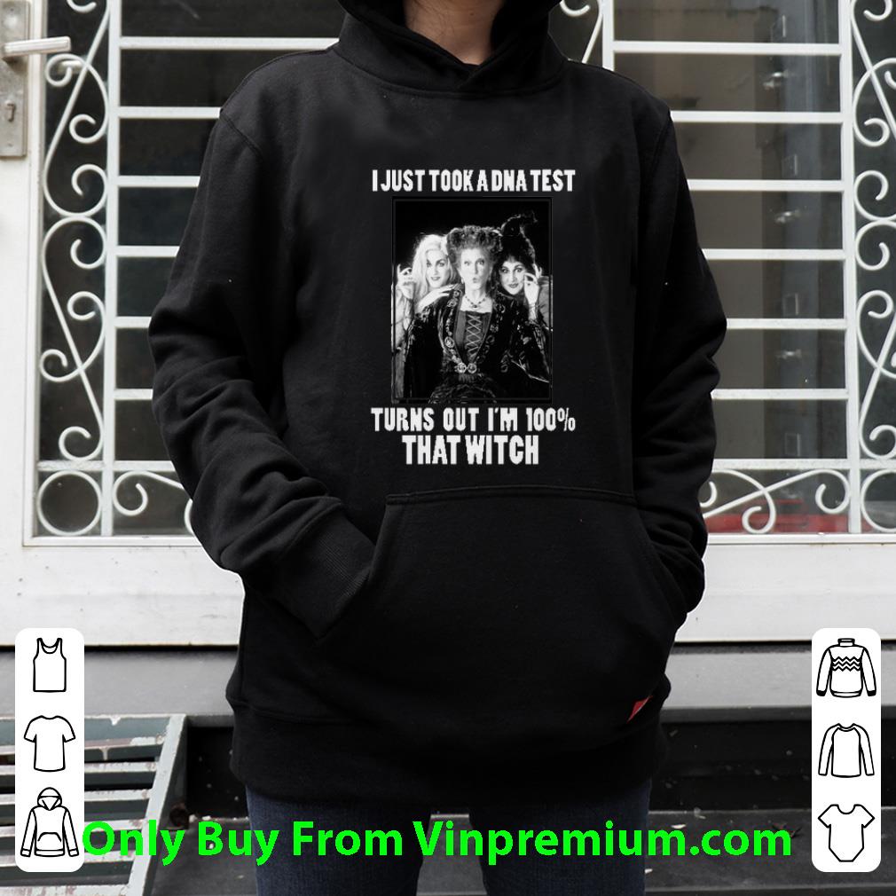 5c4f64d2 awesome hocus pocus i just took a dna test turns out i m 100 that witch shirt 4 - Awesome Hocus Pocus I Just Took A Dna Test Turns Out I'm 100 That Witch shirt