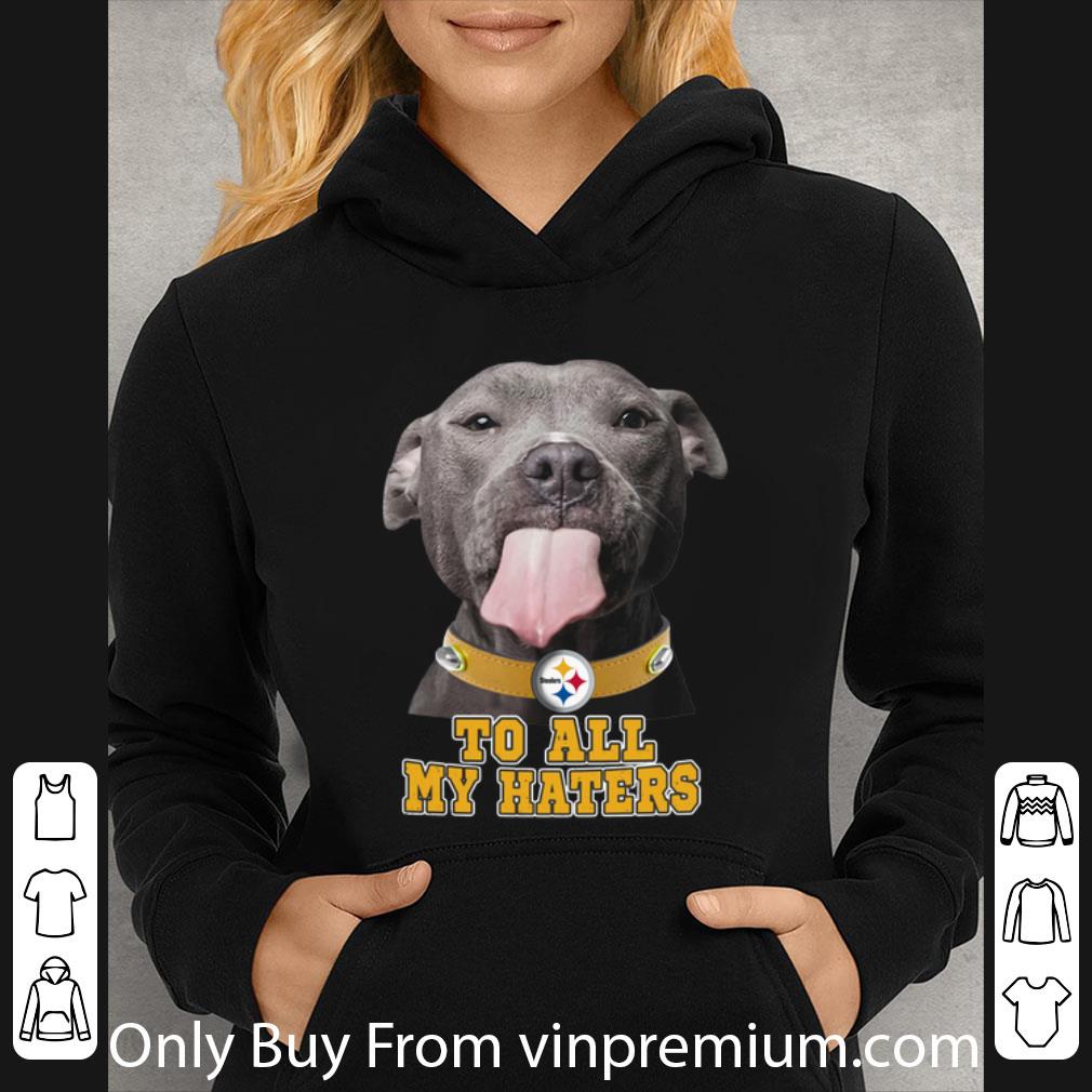 5deabac4 pretty pittsburgh steelers to all my haters shirt 4 - Pretty Pittsburgh Steelers To All My Haters shirt