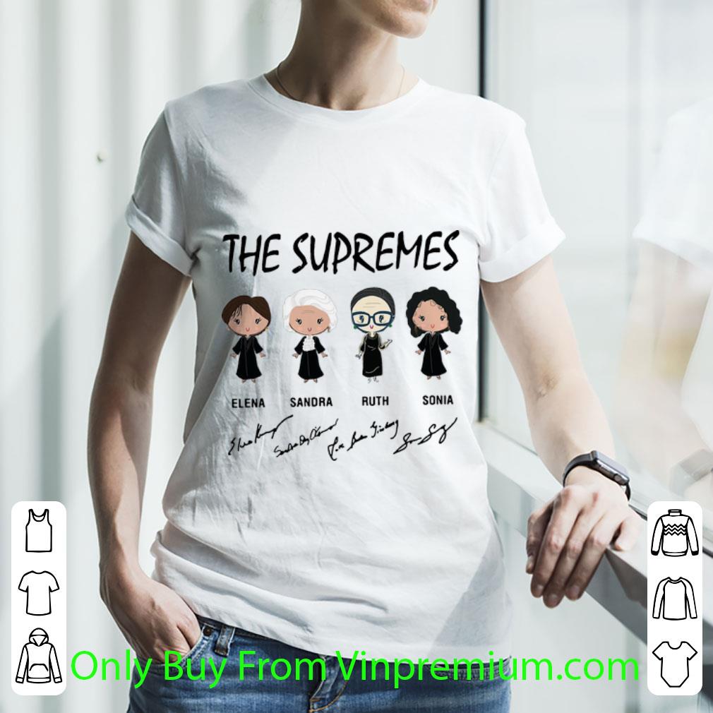 Top The Supremes Elena Sandra Ruth Sonia Signature shirt Top The Supremes Elena Sandra Ruth Sonia Signature shirt