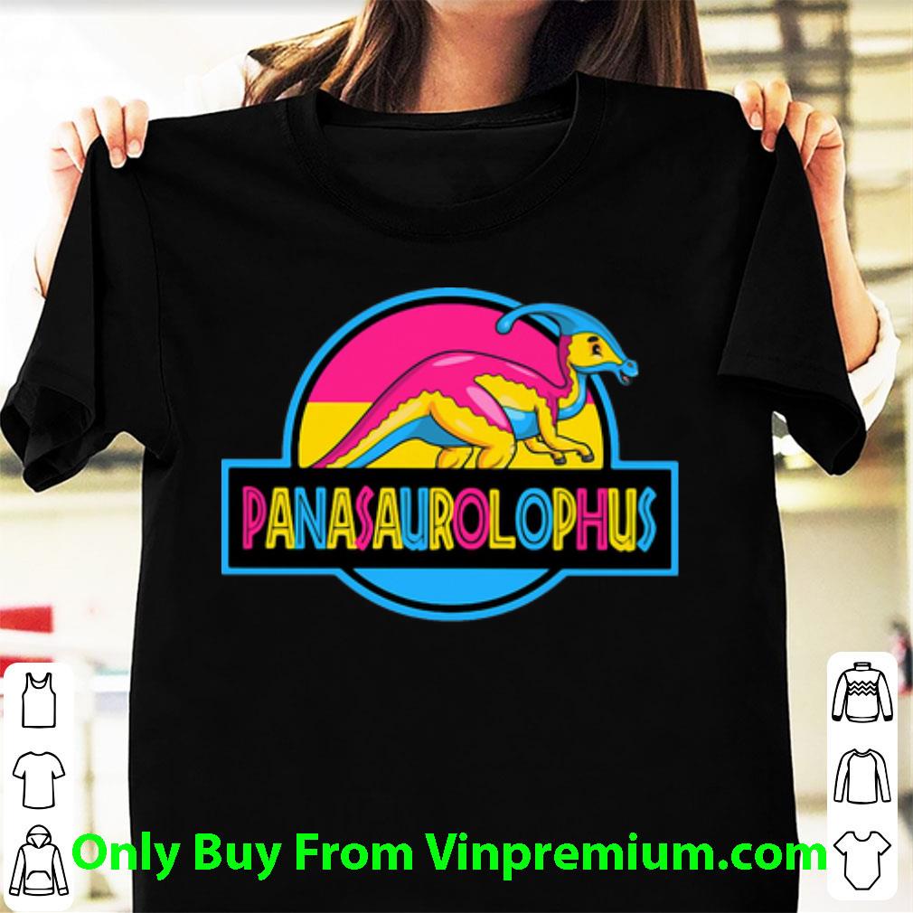 Great LGBT Panasaurolophus Pansexual Saurolophus shirt