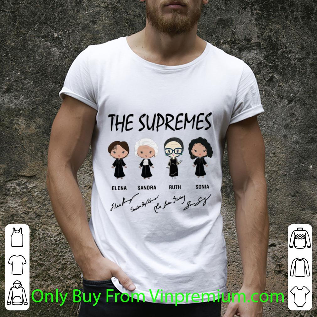 Top The Supremes Elena Sandra Ruth Sonia Signature shirt Top The Supremes Elena Sandra Ruth Sonia Signature shirt