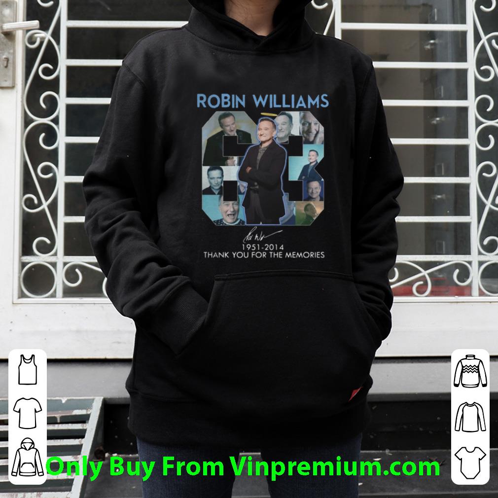 9a42fbbd great 63 years of robin williams 1951 2014 thank you for the memories shirt 4 - Great 63 Years Of Robin Williams 1951-2014 Thank You For The Memories shirt