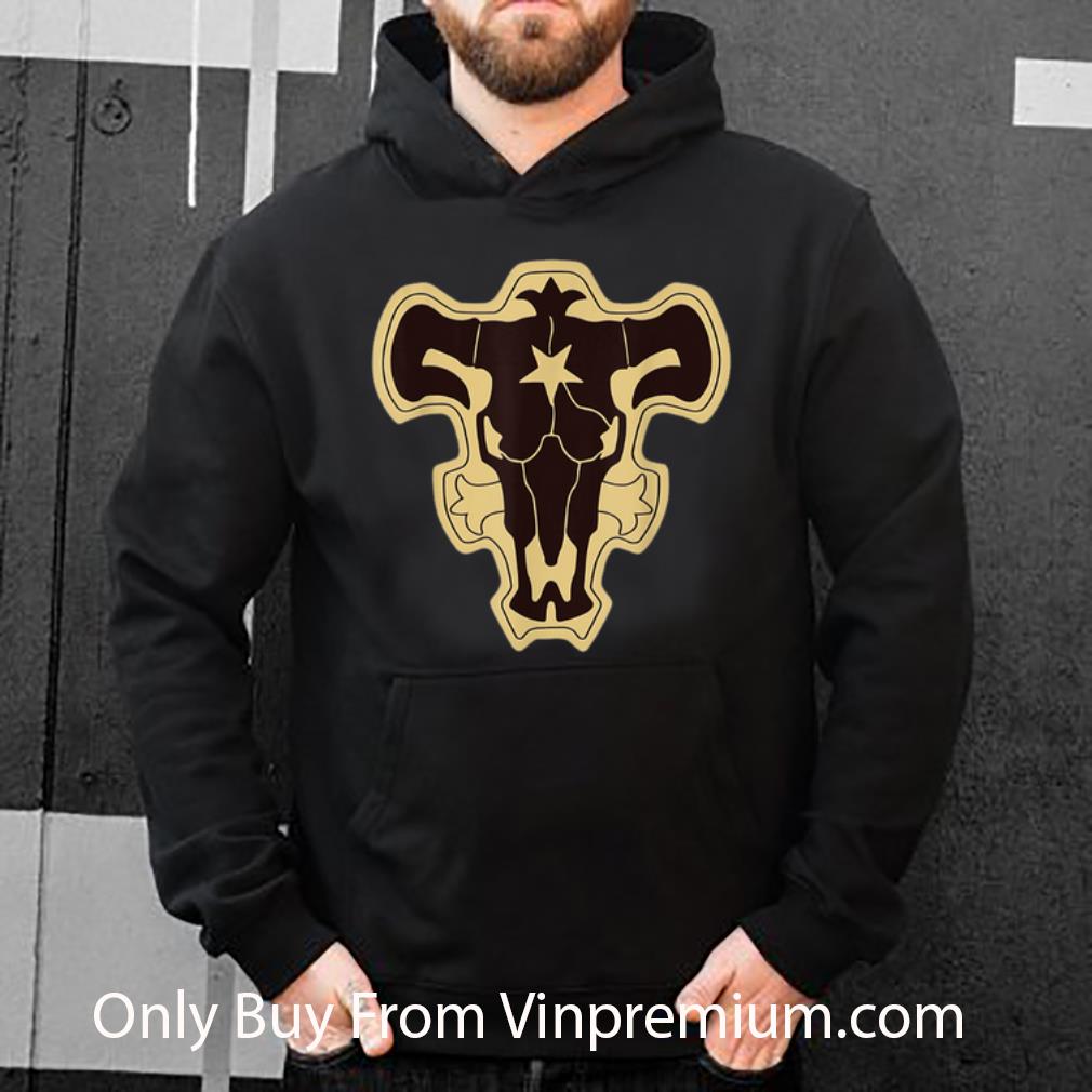 9d42ea5f top black clover asta black bull logo shirt 4 - Top Black Clover Asta Black Bull Logo shirt