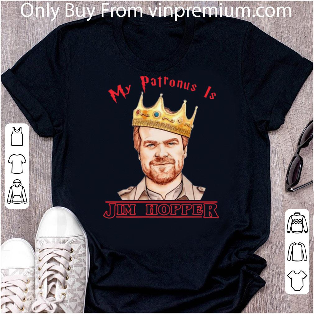 Premium My Patronus Is Jim Hopper Stranger Things 3 shirt