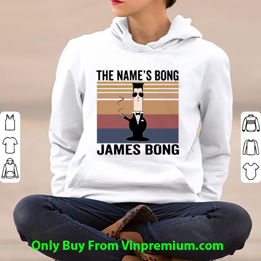 a7e9f892 official vintage the name s bong james bong shirt 4 - Official Vintage The Name’s Bong James Bong shirt