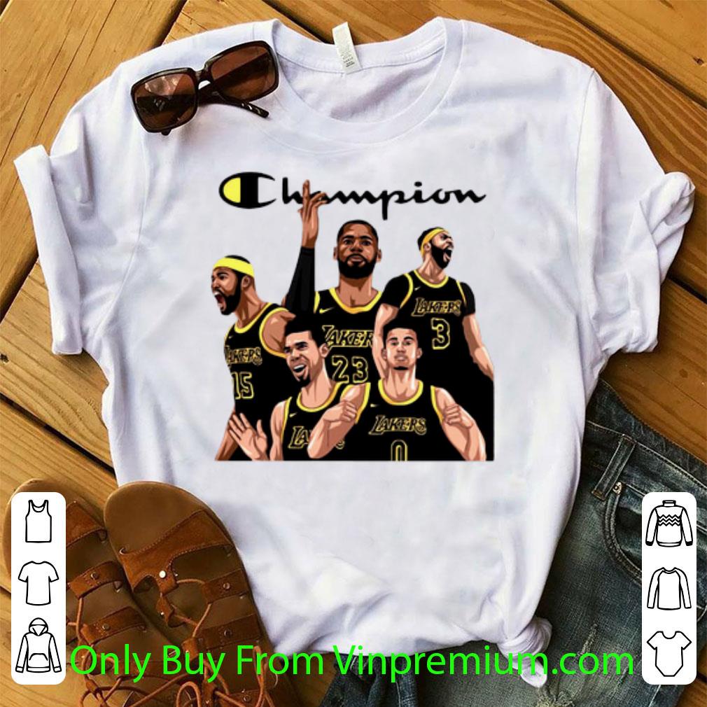 Hot Champion Squad Los Angeles Lakers shirt