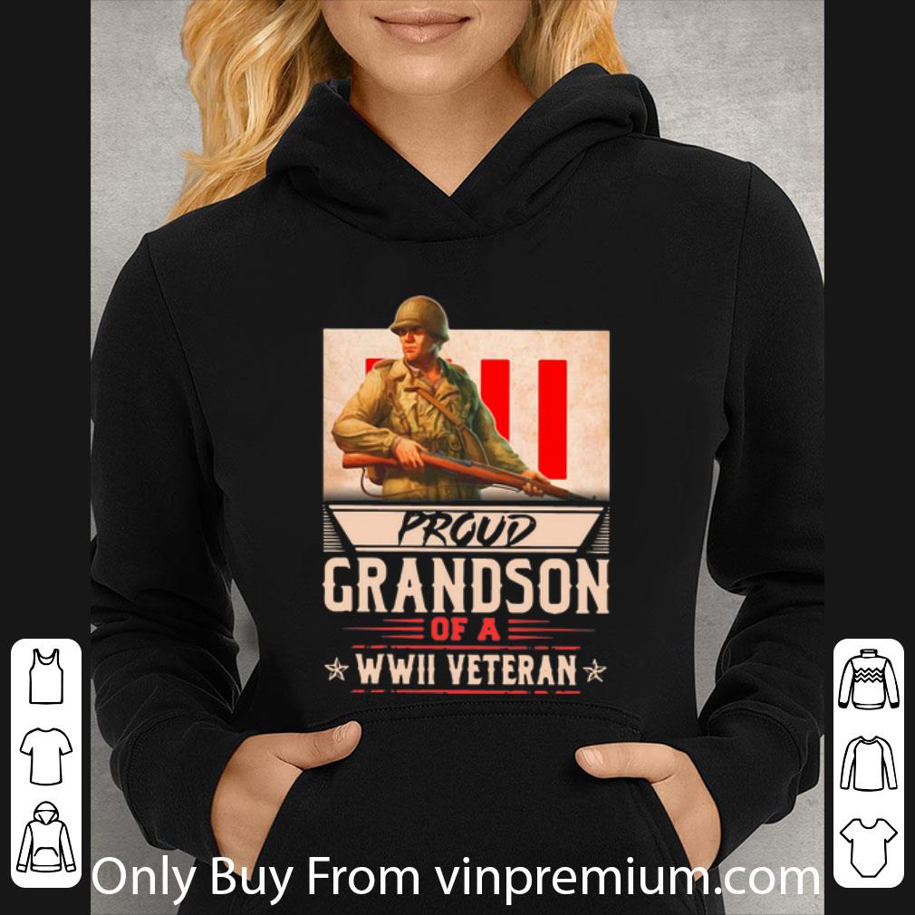 c030d206 great proud grandson of a wwii veteran shirt 4 - Great Proud Grandson Of A WWII Veteran shirt