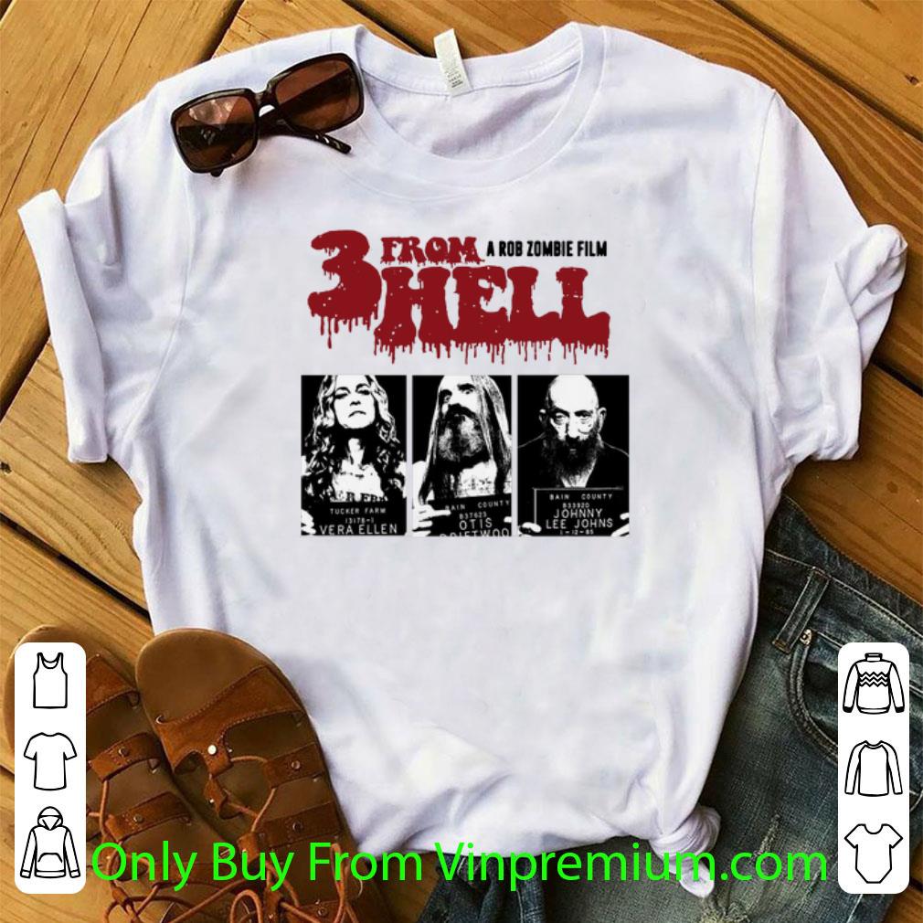 Official 3 From Hell A Rob Zombie shirt