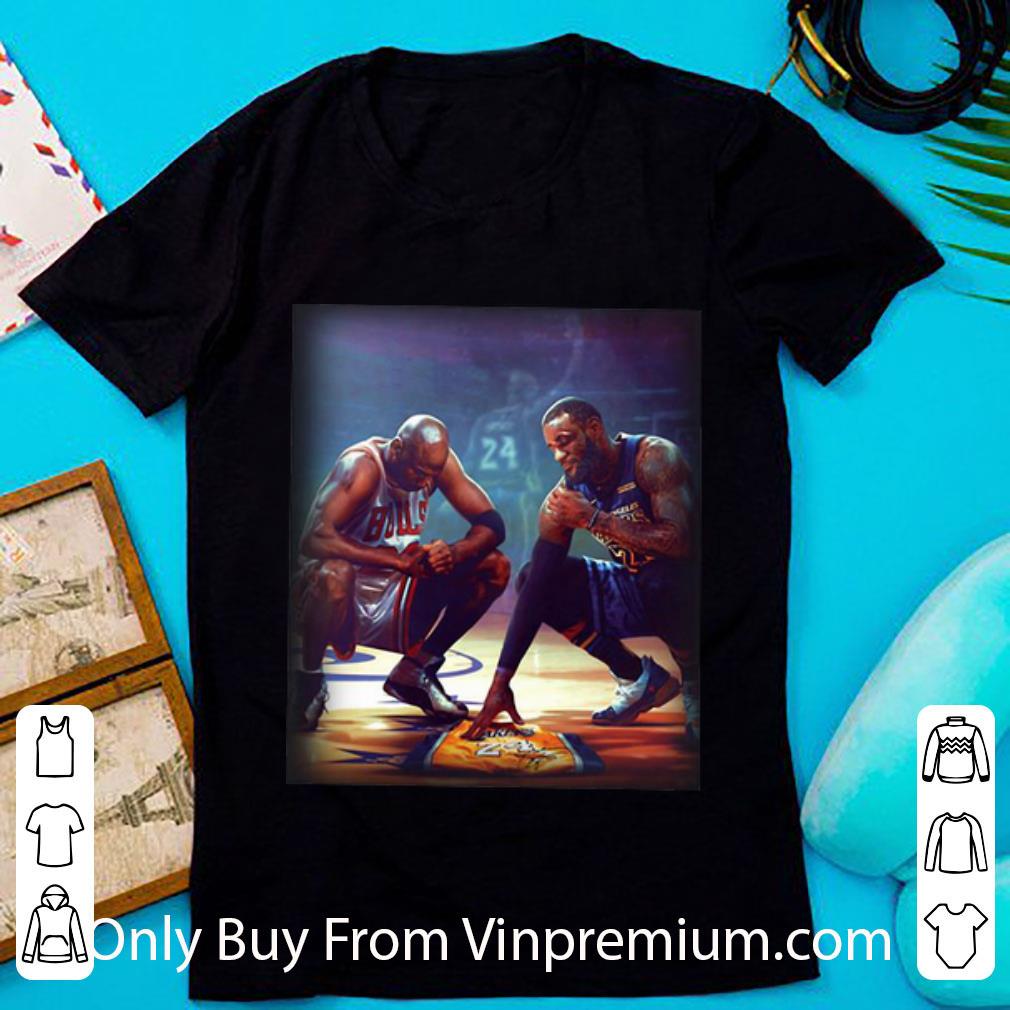Official Lebron James And Michael Jordan Memorial Kobe Bryant shirt