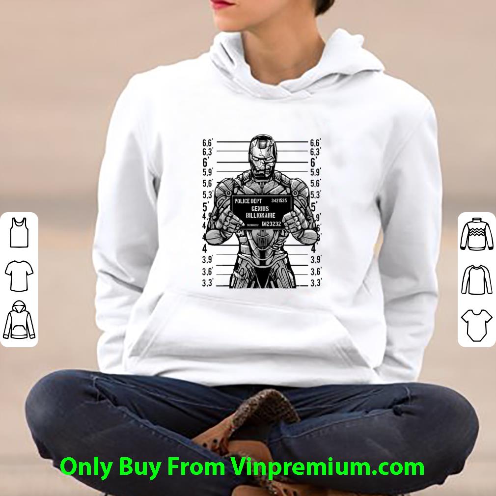 e7b49168 pretty iron man police dept genius billionaire shirt 4 - Pretty Iron Man Police Dept Genius Billionaire shirt