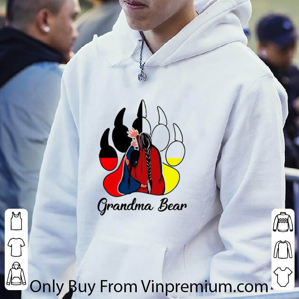 1f73d536 great native american grandma bear paw shirt 4 - Great Native American Grandma Bear Paw shirt