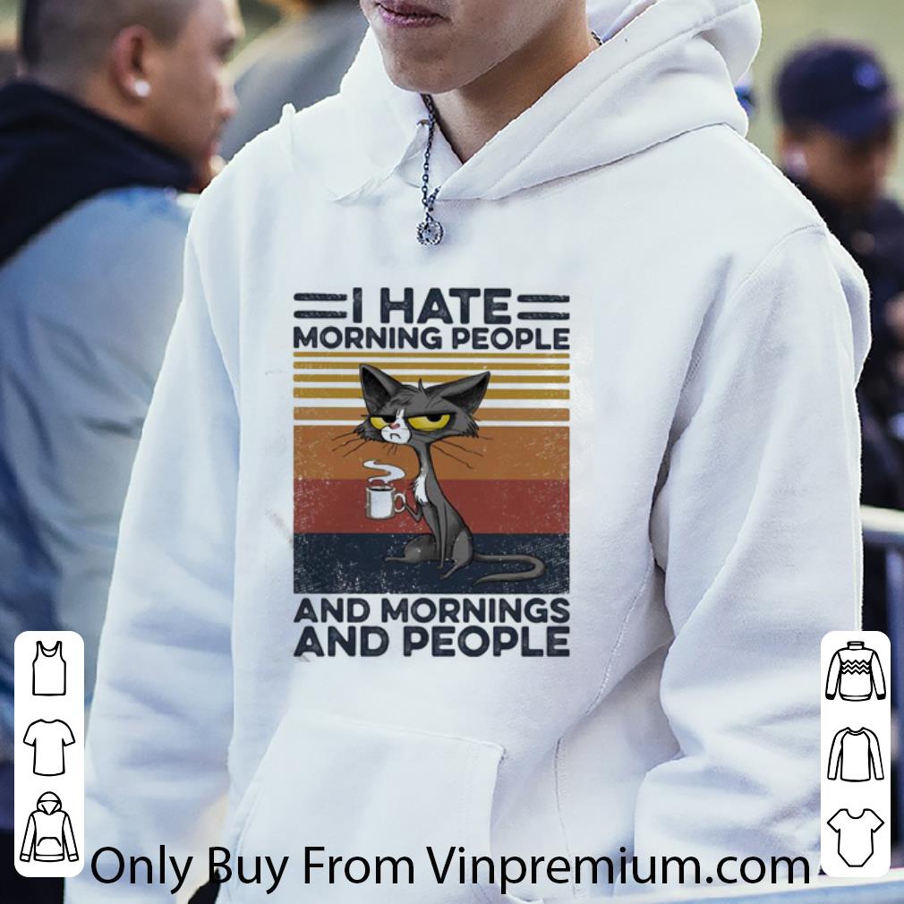 2e7679e4 top vintage grumpy cat i hate morning people and mornings and people shirt 4 - Top Vintage Grumpy Cat I Hate Morning People And Mornings And People shirt