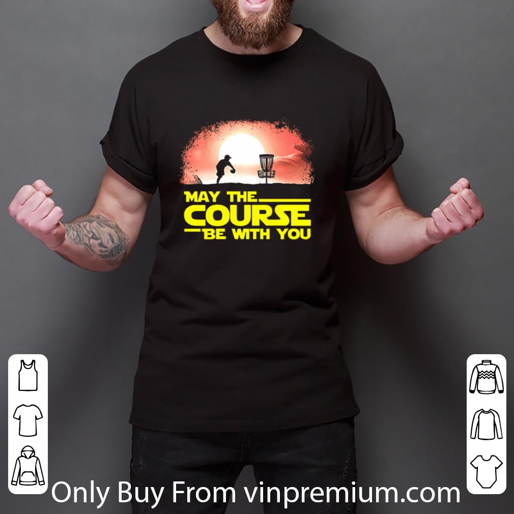 Awesome Star Wars May The Course Be With You Disc Golf shirt