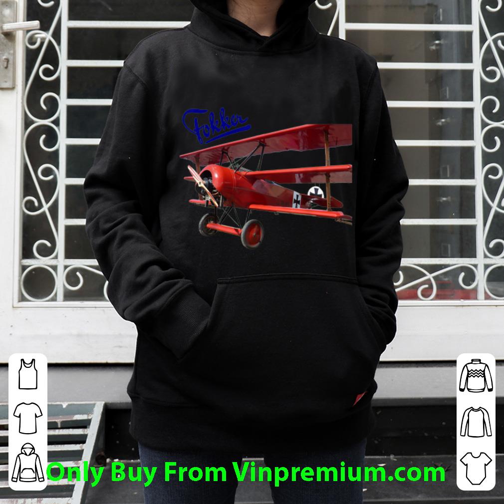 9af05fb0 pretty aircraft fokker d3 triplane red baron shirt 4 - Pretty Aircraft Fokker D3 Triplane Red Baron shirt