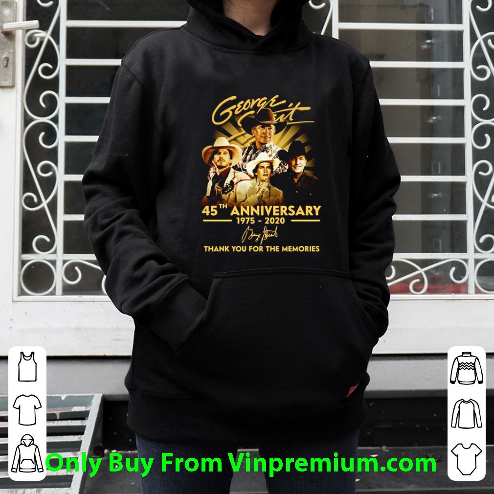 c316f98c hot george strait 45th anniversary thank you for the memories signature shirt 4 - Hot George Strait 45th Anniversary Thank You For The Memories Signature shirt