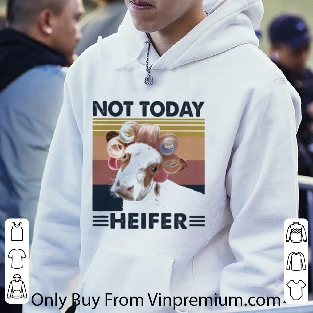 Pretty Vintage Cow Curlers Not Today Heifer shirt 092daf01 pretty vintage cow curlers not today heifer shirt 4 - Pretty Vintage Cow Curlers Not Today Heifer shirt