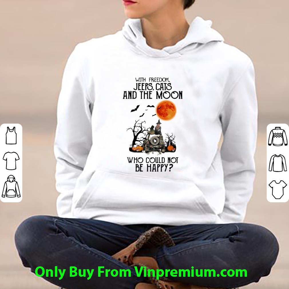 Hot With Freedom Cats And The Moon Who Could Not Be Happy Halloween shirt 0ded0f0f hot with freedom cats and the moon who could not be happy halloween shirt 4 - Hot With Freedom Cats And The Moon Who Could Not Be Happy Halloween shirt