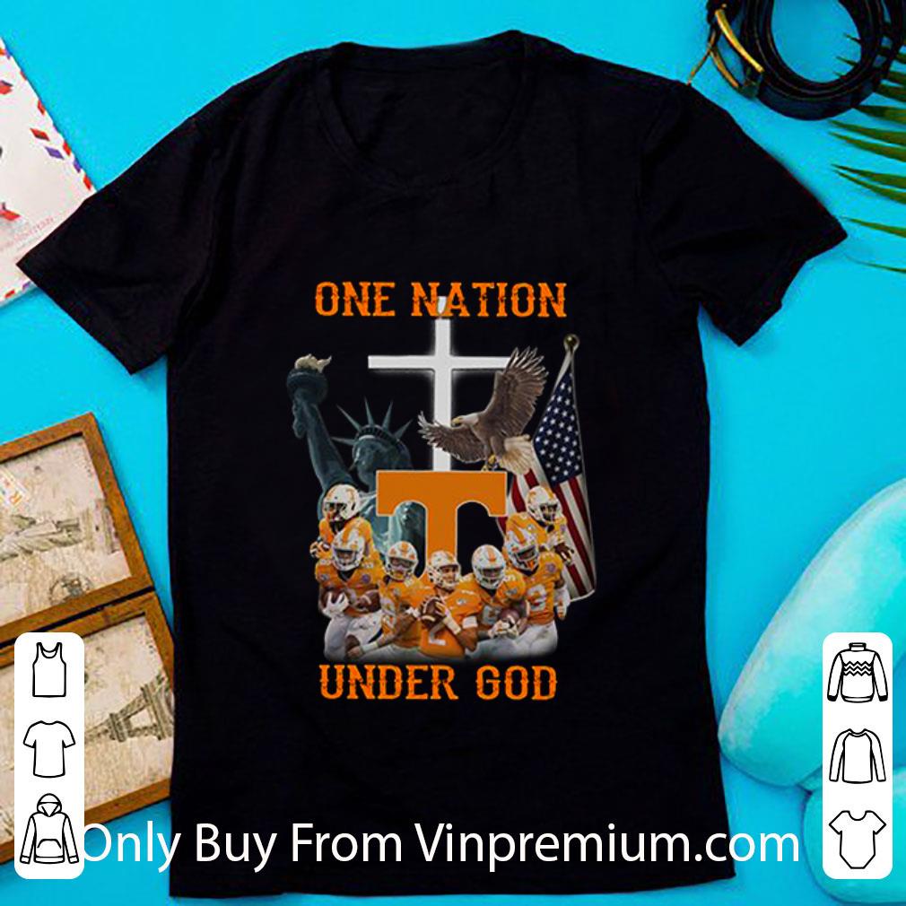 Original Statue Of Liberty American Green Bay Packers One Nation Under God shirt