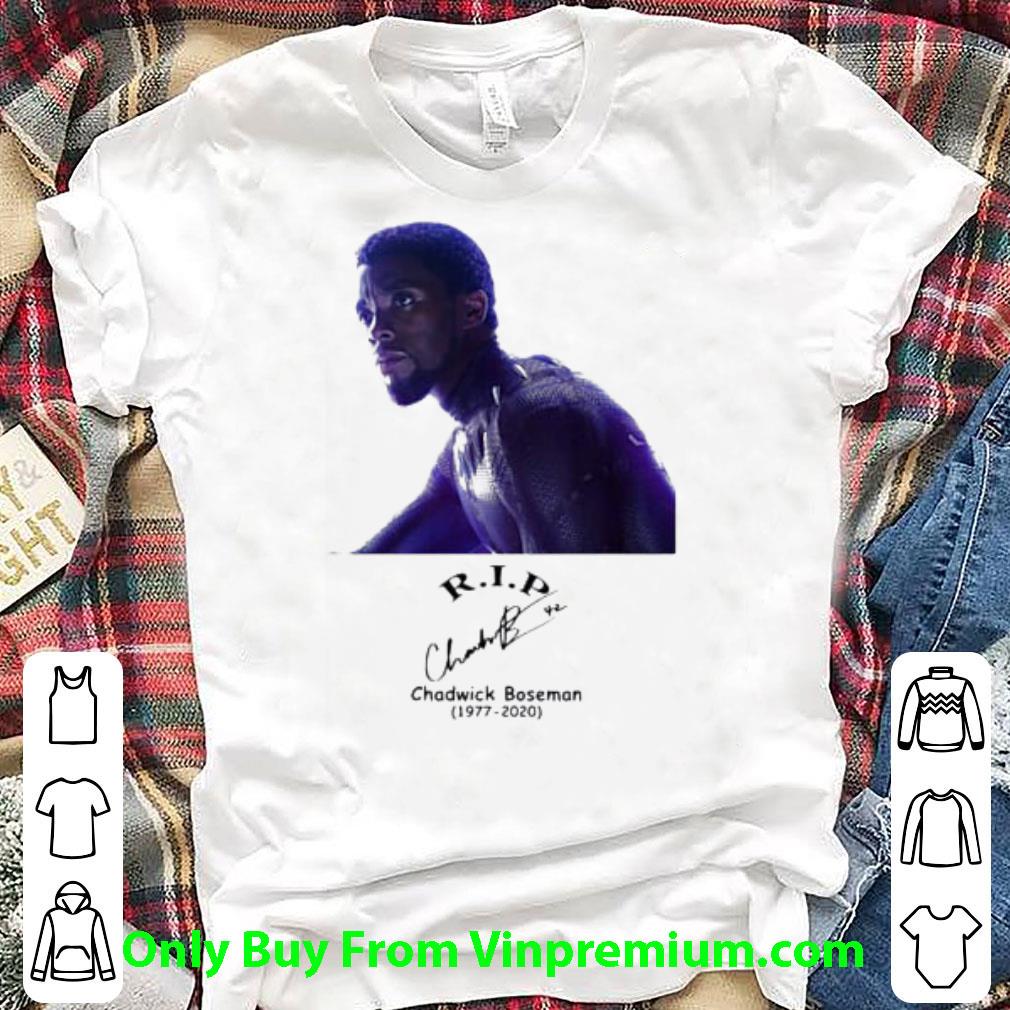 Great Rip Black Panther 2 Chadwick Boseman 1977-2020 Signature shirt